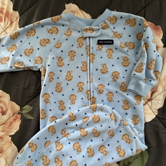 Carters Silly Monkey Sleep sack 0-9M - Picture 1 of 5